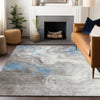 Piper Looms Chantille Abstract ACN1841 Taupe Machine Washable Area Rug Lifestyle Image Feature