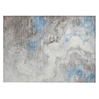 Piper Looms Chantille Abstract ACN1841 Taupe Machine Washable Area Rug Scatter Main Image