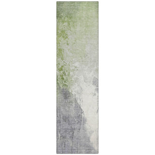 Piper Looms Chantille Abstract ACN1842 Aloe Machine Washable Area Rug Runner Main Image