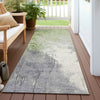 Piper Looms Chantille Abstract ACN1842 Aloe Machine Washable Area Rug Runner Outdoor Lifestyle Image Feature