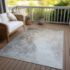 Piper Looms Chantille Abstract ACN1842 Beige Machine Washable Area Rug Outdoor Lifestyle Image Feature