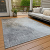 Piper Looms Chantille Abstract ACN1842 Beige Machine Washable Area Rug Outdoor Lifestyle Image Feature