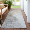 Piper Looms Chantille Abstract ACN1842 Beige Machine Washable Area Rug Runner Outdoor Lifestyle Image Feature