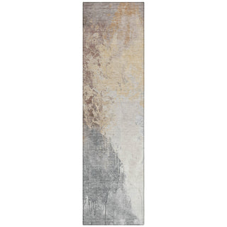 Piper Looms Chantille Abstract ACN1842 Coral Machine Washable Area Rug Runner Main Image