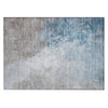 Piper Looms Chantille Abstract ACN1842 Denim Machine Washable Area Rug Scatter Main Image