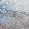 Piper Looms Chantille Abstract ACN1842 Denim Machine Washable Area Rug Swatch Image