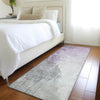 Piper Looms Chantille Abstract ACN1842 Lavender Machine Washable Area Rug Runner Lifestyle Image Feature