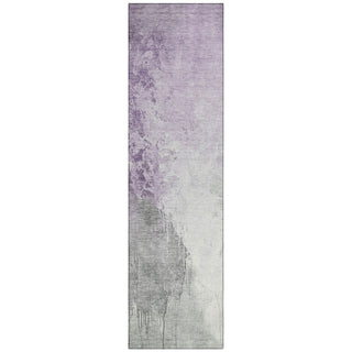 Piper Looms Chantille Abstract ACN1842 Lavender Machine Washable Area Rug Runner Main Image