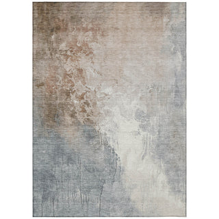 Piper Looms Chantille Abstract ACN1842 Paprika Machine Washable Area Rug main image