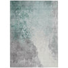 Piper Looms Chantille Abstract ACN1842 Seafoam Machine Washable Area Rug main image