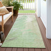 Piper Looms Chantille Abstract ACN1843 Aloe Machine Washable Area Rug Runner Outdoor Lifestyle Image Feature