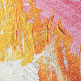 Piper Looms Chantille Abstract ACN1843 Blush Machine Washable Area Rug Swatch Image