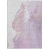 Piper Looms Chantille Abstract ACN1843 Lavender Machine Washable Area Rug main image