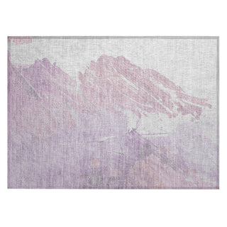 Piper Looms Chantille Abstract ACN1843 Lavender Machine Washable Area Rug Scatter Main Image