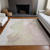 Piper Looms Chantille Abstract ACN1843 Pink Machine Washable Area Rug Lifestyle Image Feature