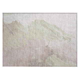 Piper Looms Chantille Abstract ACN1843 Pink Machine Washable Area Rug Scatter Main Image