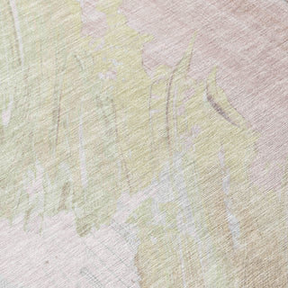 Piper Looms Chantille Abstract ACN1843 Pink Machine Washable Area Rug Swatch Image