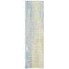 Piper Looms Chantille Abstract ACN1844 Denim Machine Washable Area Rug Runner Main Image