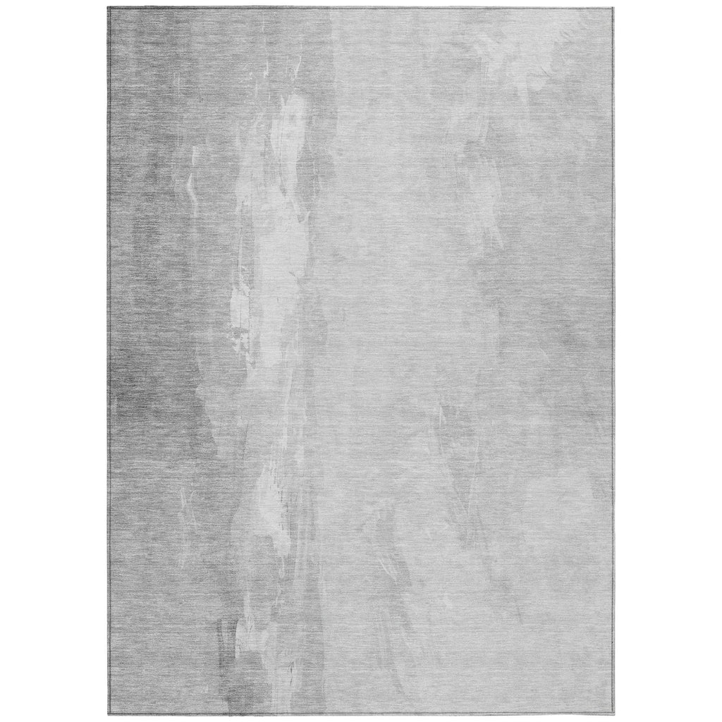 Piper Looms Chantille Abstract ACN1844 Gray Machine Washable Area Rug main image