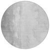 Piper Looms Chantille Abstract ACN1844 Gray Machine Washable Area Rug Round Main Image