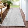 Piper Looms Chantille Abstract ACN1844 Gray Machine Washable Area Rug Runner Outdoor Lifestyle Image Feature
