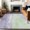 Piper Looms Chantille Abstract ACN1844 Lavender Machine Washable Area Rug Lifestyle Image Feature