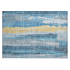 Piper Looms Chantille Abstract ACN1845 Blue Machine Washable Area Rug Scatter Main Image