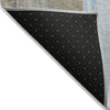 Piper Looms Chantille Abstract ACN1845 Mocha Machine Washable Area Rug Backing Image