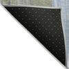 Piper Looms Chantille Abstract ACN1845 Olive Machine Washable Area Rug Backing Image