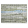 Piper Looms Chantille Abstract ACN1845 Olive Machine Washable Area Rug Scatter Main Image