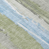 Piper Looms Chantille Abstract ACN1845 Olive Machine Washable Area Rug Swatch Image