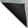 Piper Looms Chantille Abstract ACN1845 Sage Machine Washable Area Rug Backing Image