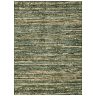 Piper Looms Chantille Stripes ACN1846 Fern Machine Washable Area Rug main image