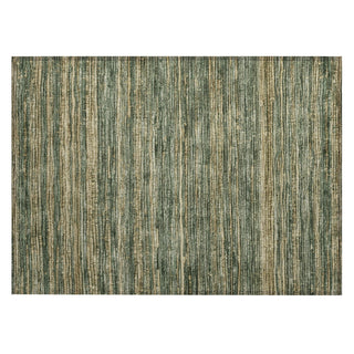 Piper Looms Chantille Stripes ACN1846 Fern Machine Washable Area Rug Scatter Main Image