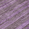 Piper Looms Chantille Stripes ACN1846 Purple Machine Washable Area Rug Swatch Image