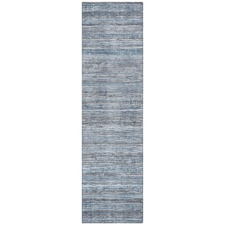 Piper Looms Chantille Stripes ACN1846 Sky Machine Washable Area Rug Runner Main Image