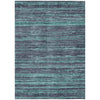 Piper Looms Chantille Stripes ACN1846 Teal Machine Washable Area Rug main image