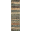Piper Looms Chantille Aztec ACN1847 Fern Machine Washable Area Rug Runner Main Image