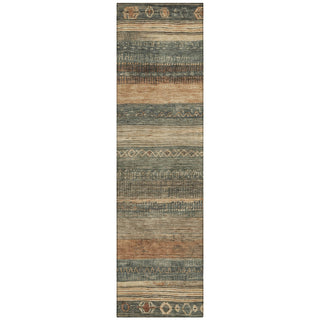 Piper Looms Chantille Aztec ACN1847 Fern Machine Washable Area Rug Runner Main Image
