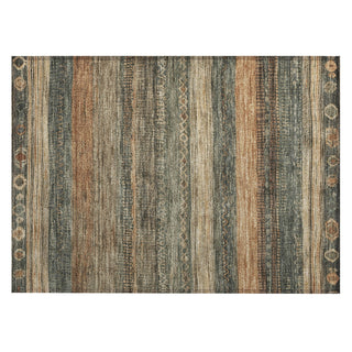 Piper Looms Chantille Aztec ACN1847 Fern Machine Washable Area Rug Scatter Main Image