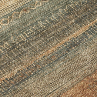 Piper Looms Chantille Aztec ACN1847 Fern Machine Washable Area Rug Swatch Image