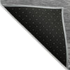 Piper Looms Chantille Aztec ACN1847 Gray Machine Washable Area Rug Backing Image