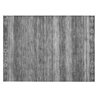 Piper Looms Chantille Aztec ACN1847 Gray Machine Washable Area Rug Scatter Main Image