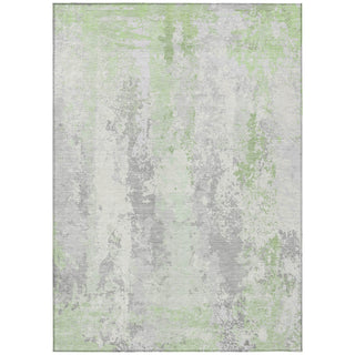 Piper Looms Chantille Abstract ACN1848 Aloe Machine Washable Area Rug main image