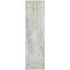 Piper Looms Chantille Abstract ACN1848 Aloe Machine Washable Area Rug Runner Main Image
