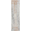 Piper Looms Chantille Abstract ACN1848 Coral Machine Washable Area Rug Runner Main Image