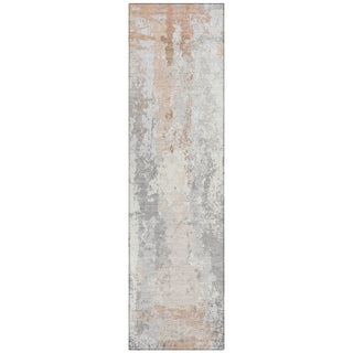 Piper Looms Chantille Abstract ACN1848 Coral Machine Washable Area Rug Runner Main Image
