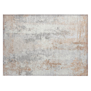 Piper Looms Chantille Abstract ACN1848 Coral Machine Washable Area Rug Scatter Main Image