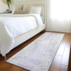 Piper Looms Chantille Abstract ACN1848 Lavender Machine Washable Area Rug Runner Lifestyle Image Feature