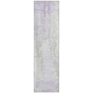 Piper Looms Chantille Abstract ACN1848 Lavender Machine Washable Area Rug Runner Main Image